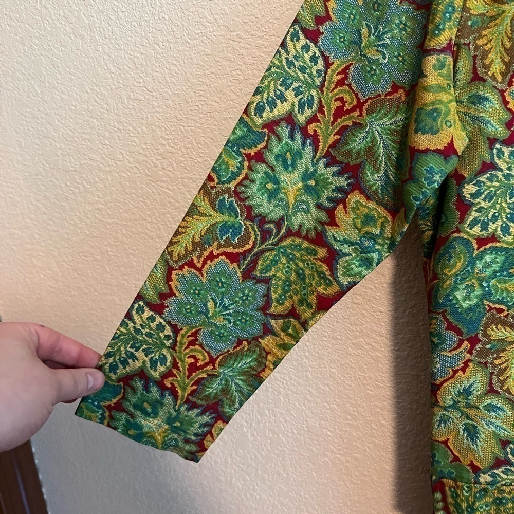 📚 Vintage 1960s Asian Inspired Jacket Size Small - Picture 2 of 11